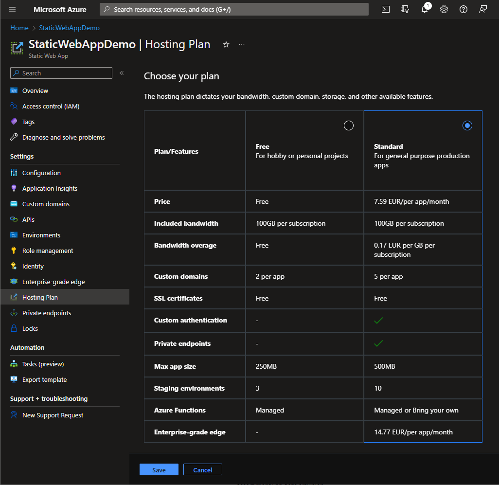 Securing Static Web App Preview Environments in Azure · Arno Peters's Blog